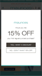 Mobile Screenshot of maurices.com
